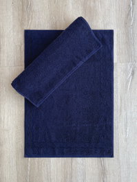 Mijölnir Juego de alfombrillas de baño Jacquard Azul oscuro